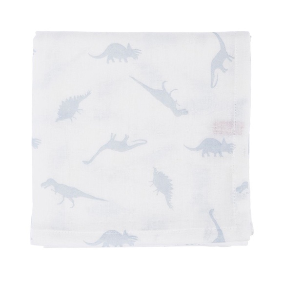 New set of two soft dinosaur print muslins cloths - Picture 3 of 4